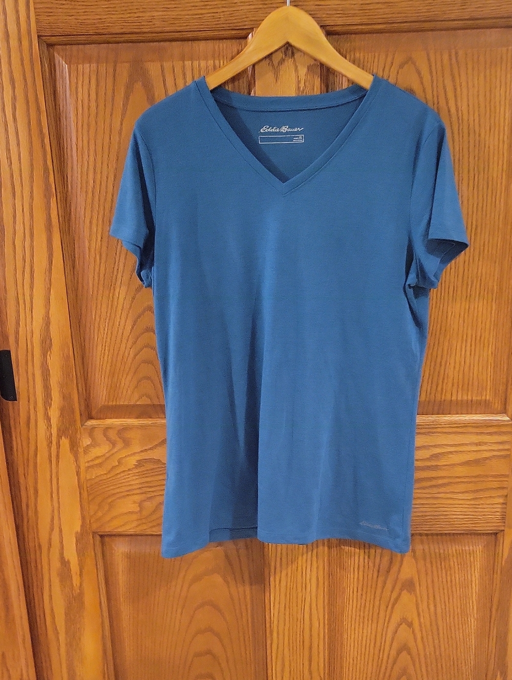 Womens Eddie Bauer T-shirt Size XL In Teal.